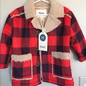Hatley Faux Shearling Lined Buffalo Plaid Jacket